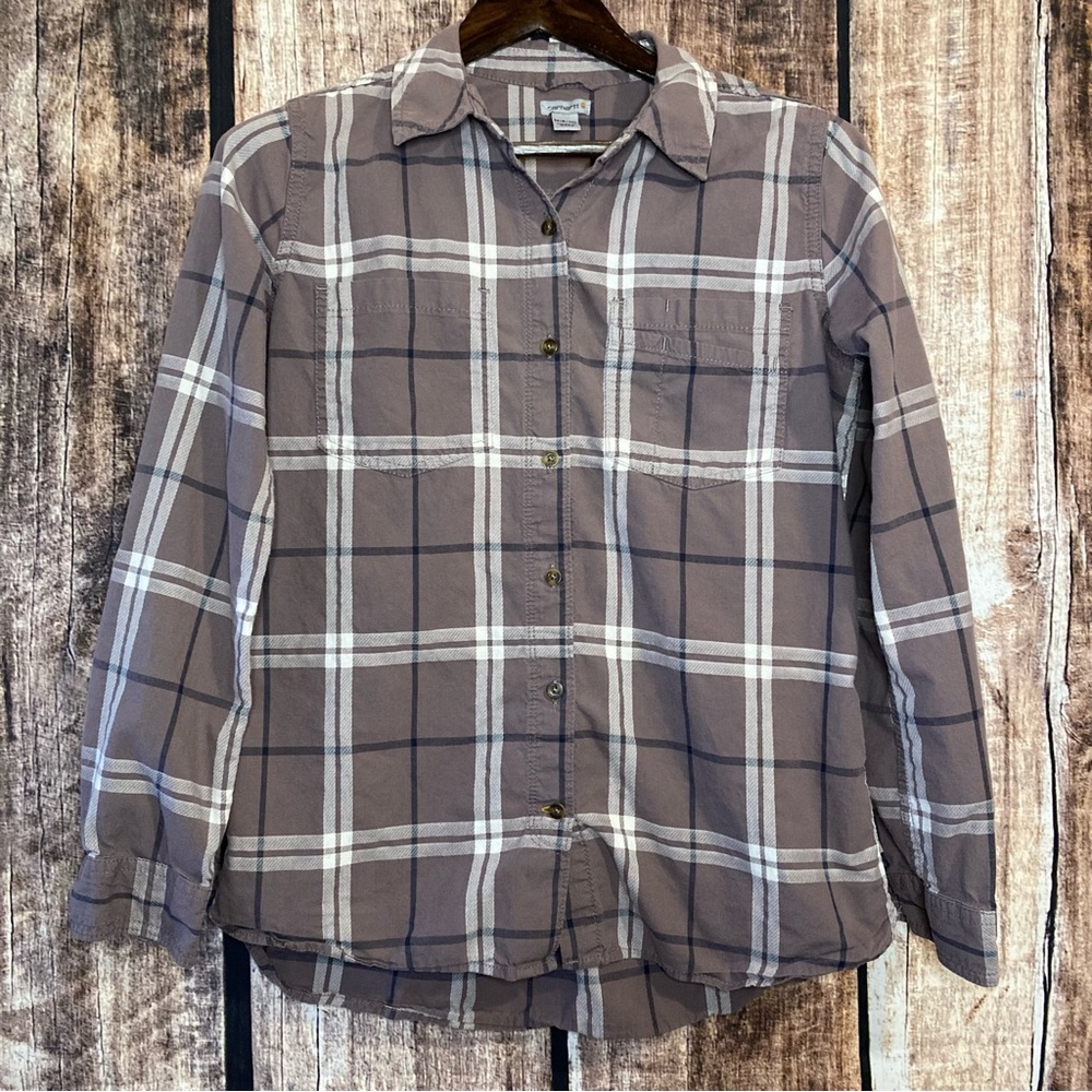 Carhartt long sleeve button shirt